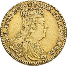 10 Thaler (2 August d'or) 1753  G  "Crown"