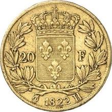 20 Francs 1822 H  