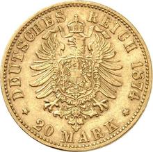 20 марок 1874 F   "Вюртемберг"