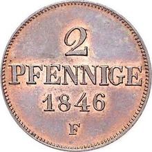 2 Pfennig 1846  F 