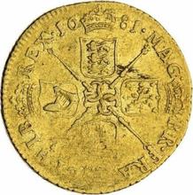 Guinea 1681    "Fourth laureate bust"