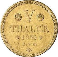 5 Thaler 1830  CvC 