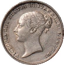 Sixpence 1863   