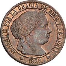 1 Céntimo de escudo 1868  OM 
