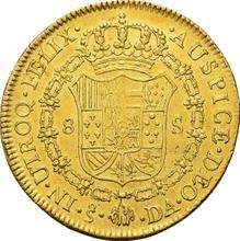 8 Escudos 1792 So DA 