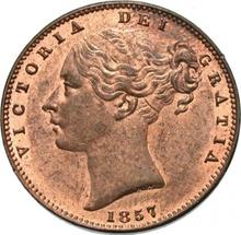 Farthing 1857   WW