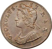 Halfpenny 1732    "Young Head"