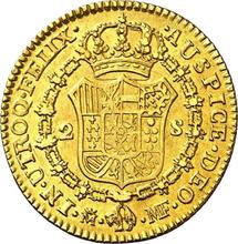 2 Escudos 1801 M MF 