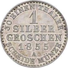 Silbergroschen 1855 A  