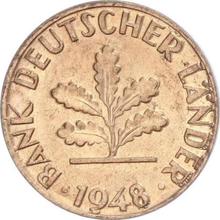 1 Pfennig 1948 J   "Bank deutscher Länder"