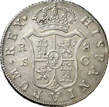 8 Reales 1789 S C 