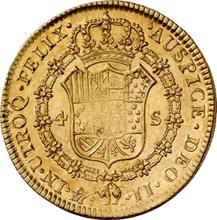 4 Escudos 1819 Mo JJ 