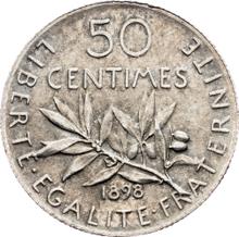 50 Centimes 1898    "Sower"