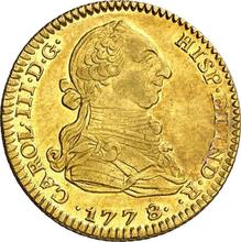 2 Escudos 1778 M PJ 