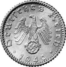 50 Reichspfennigs 1940 D  