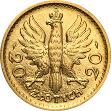 20 Zlotych 1925    "Polonia" (Pattern)