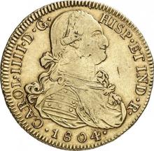 8 Escudos 1804 P JT 