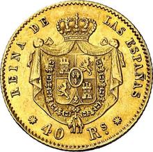 40 Reales 1864   
