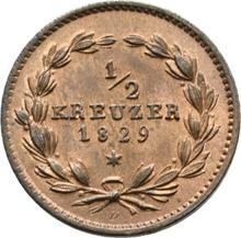 1/2 Kreuzer 1829   