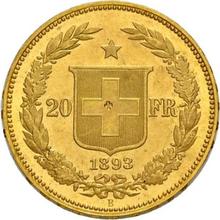 20 Francs 1893 B  