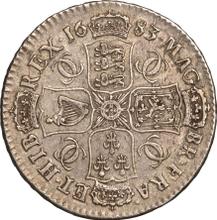 Halfcrown 1683    "Fourth laureate bust"