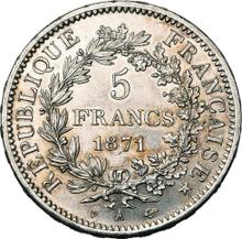 5 Francs 1871 A   "Hercules"
