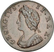 Farthing 1731    "Young Head"