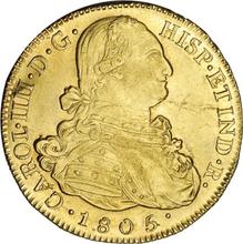 8 Escudos 1805 P JF 