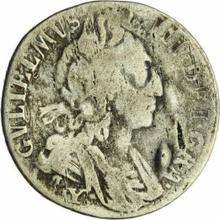 Sixpence 1696 Y   "Third laureate bust"