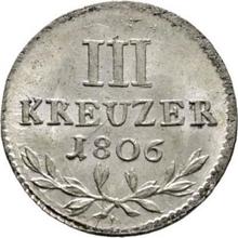 3 Kreuzer 1806   