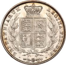 Halfcrown 1849   