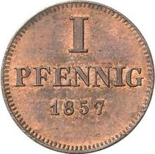 1 Pfennig 1857   