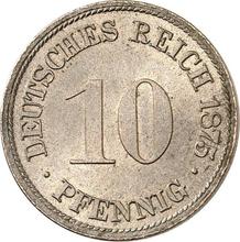 10 Pfennige 1875 H  