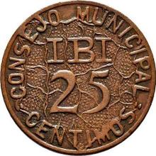 25 Céntimos 1937    "Ibi"