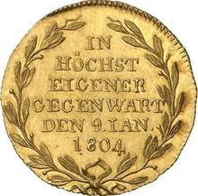 Ducat 1804  I.L.W.  "Visit to the Mint"