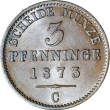 3 Pfennige 1873 C  