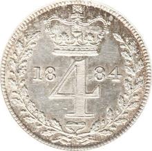 Fourpence (Groat) 1884   