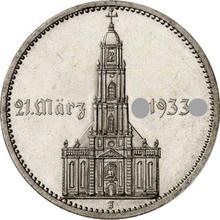 5 Reichsmark 1934 J   "Garrison Church (with date)"