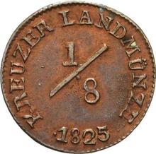 1/8 Kreuzer 1825   