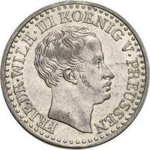 1 silbergroschen 1837 D  