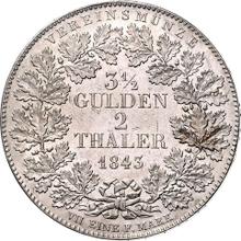 2 Thaler 1843   