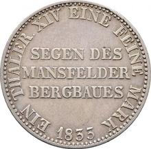Thaler 1833 A   "Mining"