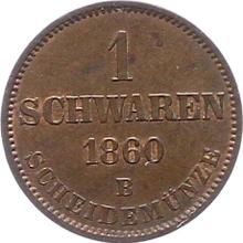 1 Schwaren 1860 B  