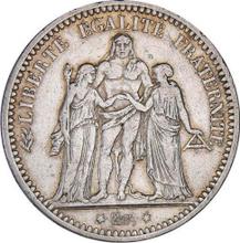 5 Francs 1871 K   "Hercules"