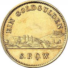 Гульден без года (no-date-1850)  C.V. 