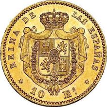 10 Escudos 1866   