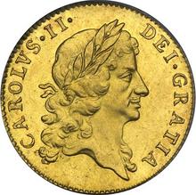 Guinea 1665    "Third laureate bust"
