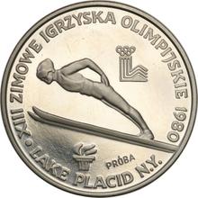 200 Zlotych 1980 MW   "Lake Placid'80 Olympiade" (Probe)