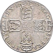 Halfcrown 1697 E   "Large Shields"