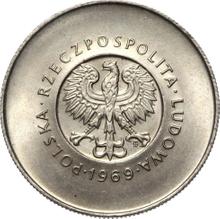 10 Zlotych 1969 MW  JJ "Volksrepublik Polen"